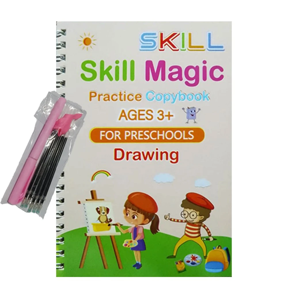 Magic Book 5 PcS Set ।হাতের লিখা শিখার বই । Age 3+ - Image 3