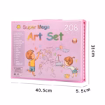 208 Pics Premium Mega Color Art Box - Image 2