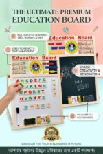 Multi-Functional Wooden Educational Board - Image 2