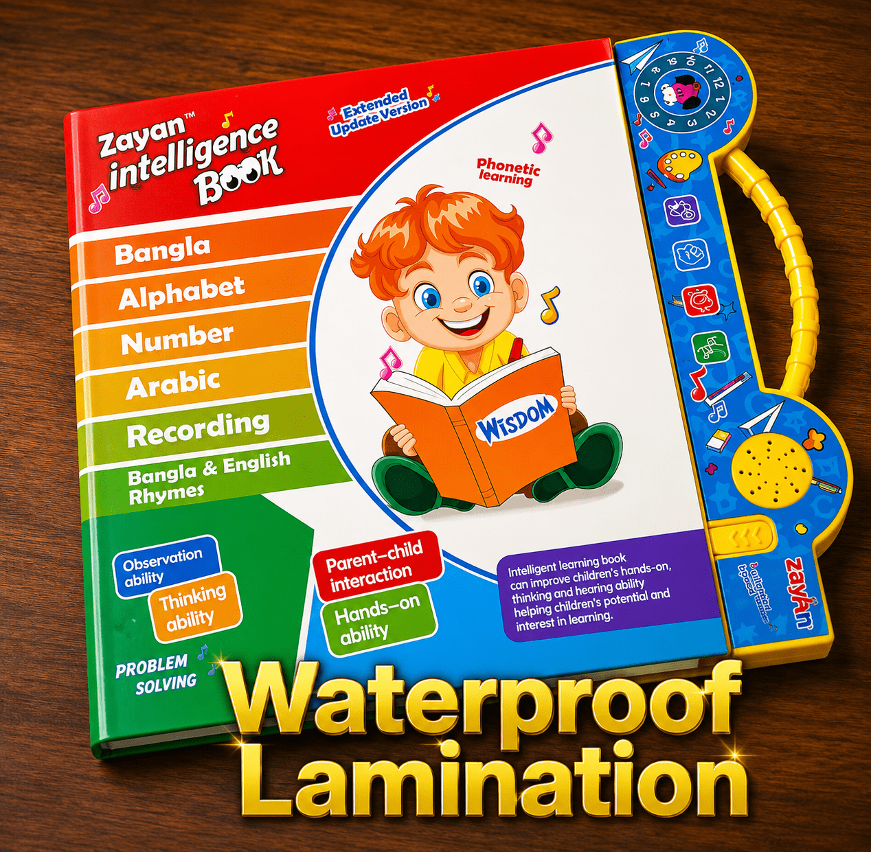 Zayan Large intelegent book (62 Page ) _Waterproof with Charger - Image 3
